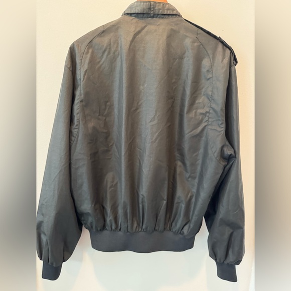 Vintage Members Only 90s Black Bomber Jacket Men’s M Size 40 - Picture 4 of 8